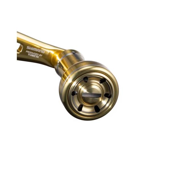 シマノ（SHIMANO） 25 夢屋 ダブルハンドルアルミノブ 55mm ゴールド