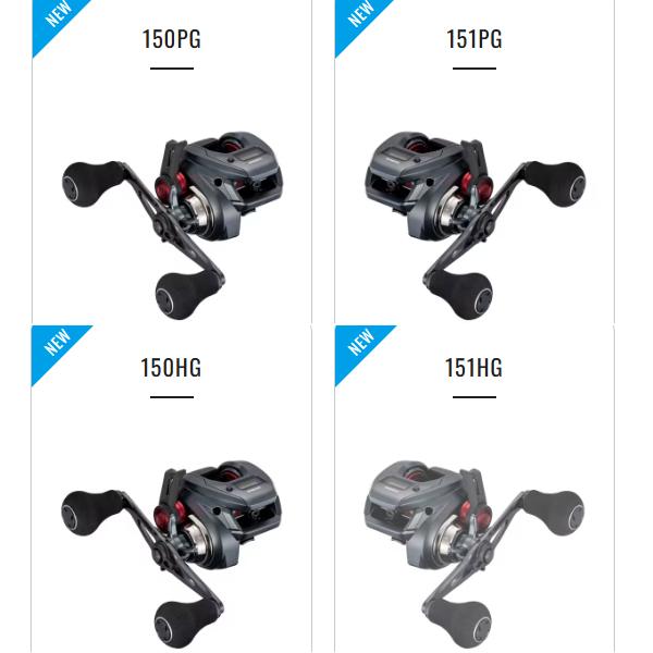 シマノ（SHIMANO） 25 炎月 エンゲツ CT 150HG リール ベイト ( 2025年