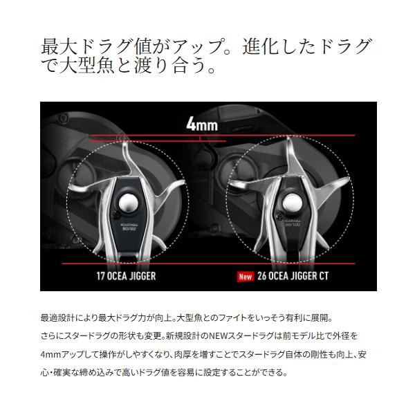 シマノ（SHIMANO） 【予約受付中】 26オシアジガー CT 2000HG 右 送料