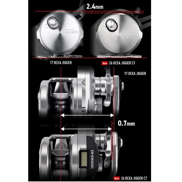 シマノ（SHIMANO） 【予約受付中】 26オシアジガー CT 2000HG 右 送料