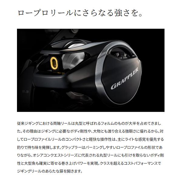 シマノ（SHIMANO） 26 グラップラー 300HG RIGHT 右 ベイトリール