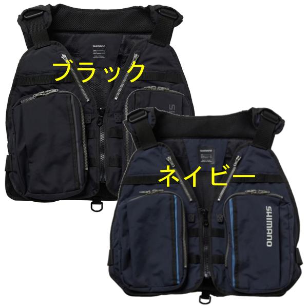 シマノ（SHIMANO） 鮎GAME ベスト VE-041X ブラック XL : フーガ