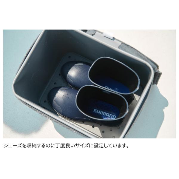 シマノ（SHIMANO） ( 限定特価 ) シューズケース BK-077X グレー