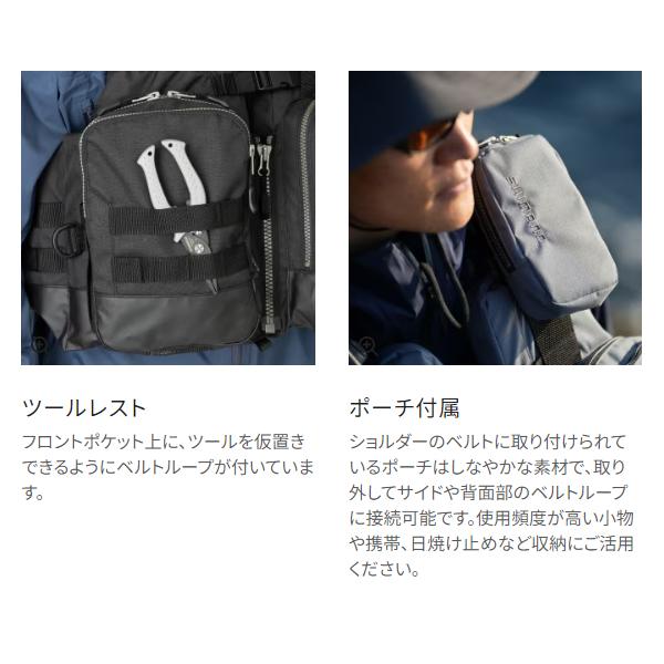 シマノ（SHIMANO） アクトゲームベスト VF-274W ブラックダックカモ L