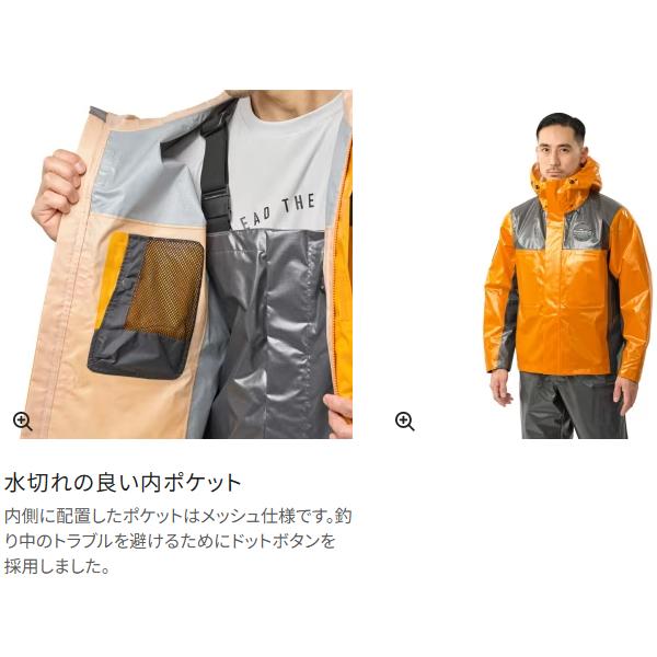 シマノ  ULイージーケア ジャケット 05  RA-040Y  ネイビー  Mの画像
