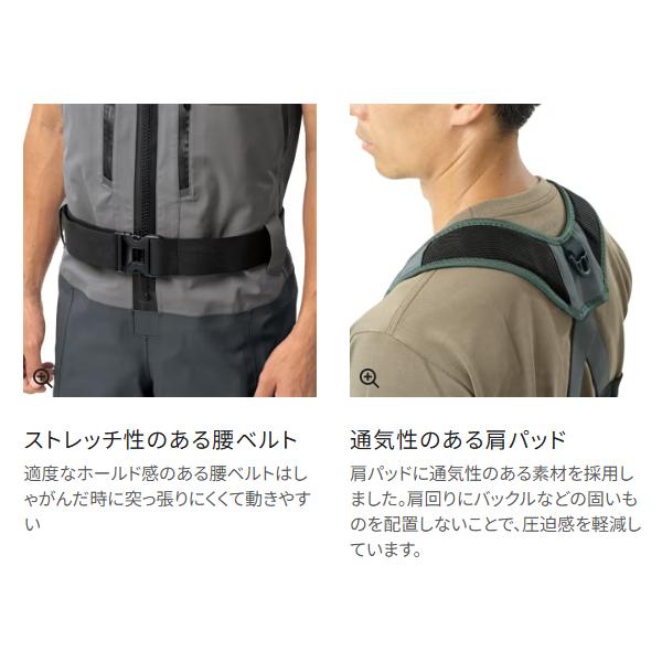(取寄せ 8月末頃メーカー生産予定) シマノ 　DSストレッチウェーダーPRO Z ソックス 　FF-062Y 　S(M) 　ダークグレー 　**の画像