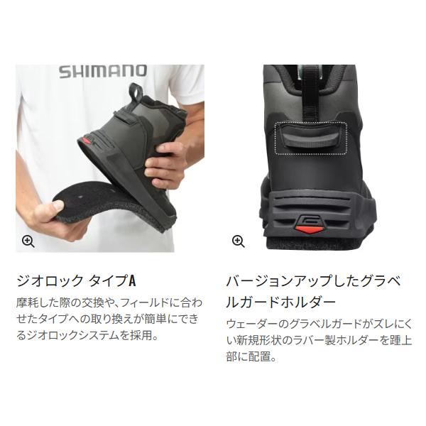 シマノ（SHIMANO） ジオロック ウェーディングシューズPRO カット
