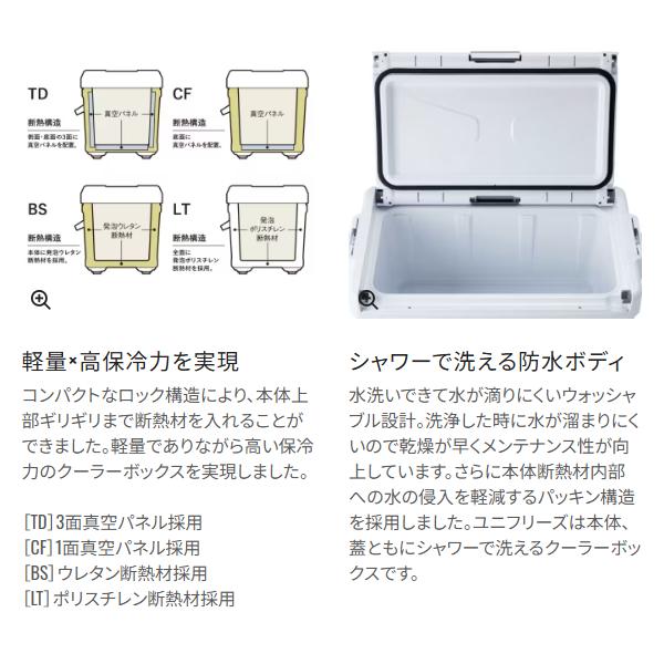 シマノ ユニフリーズ CF 20L  ND-520Y  アイスホワイト  クーラーの画像