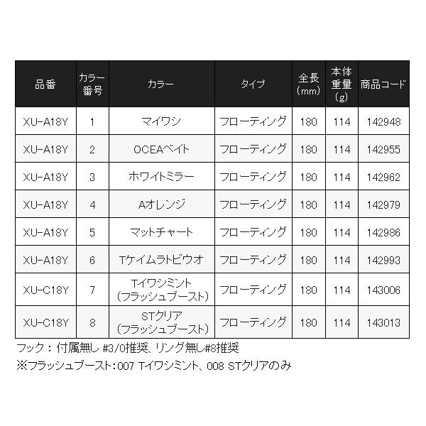 シマノ（SHIMANO） スクリュードライブ 180F XU-A18Y 006 Tケイムラ