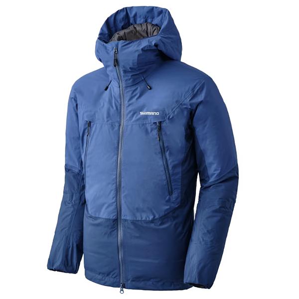 シマノ ゴアテックス インサレーション ジャケット 05 RB-032Y ブルー Lサイズ / ウェア shimano 釣具 シマノ（SHIMANO） ゴアテックス インサレーション ジャケット 05 RB