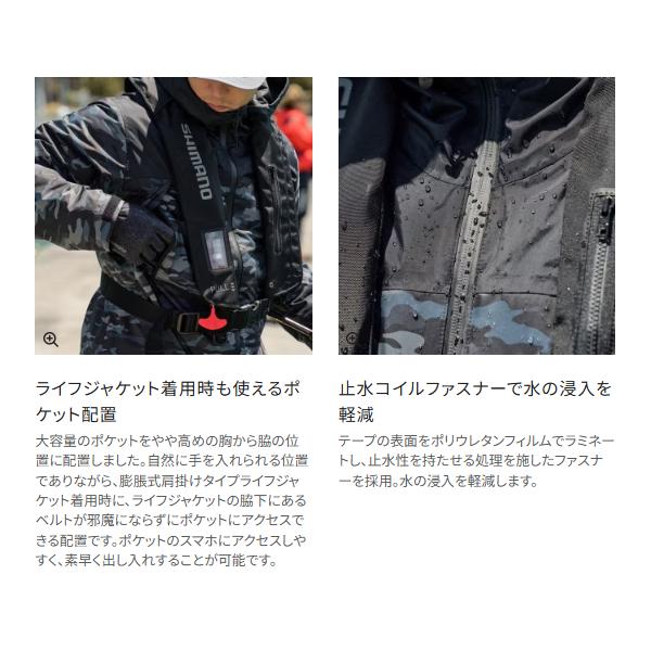 【再値下げしました】SHIMANO FIRE BLOODレインスーツ ダウン無し シマノ（SHIMANO） RA-120Y リミテッドプロ ゴアテックス レインスーツ