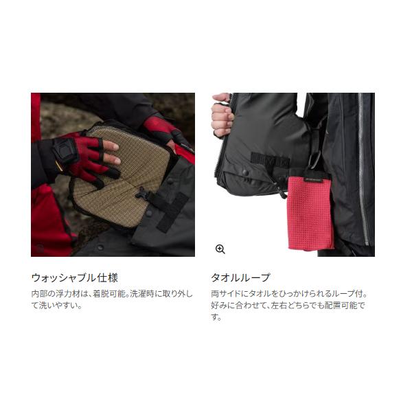 シマノ フローティングベスト リミテッドプロ 枕付 VF-130Y ミテッドブラック XL_8