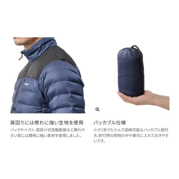 シマノ（SHIMANO） テックダウン ジャケット WJ-012X オレンジ XL