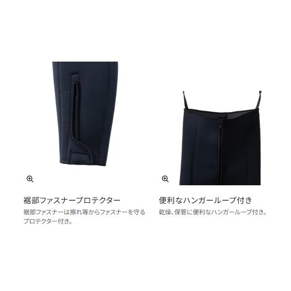 シマノ 　スタンダードタイツ 2.5 　FI-081Z 　LA 　ブラック 　( 2026年 3月新製品 )_3