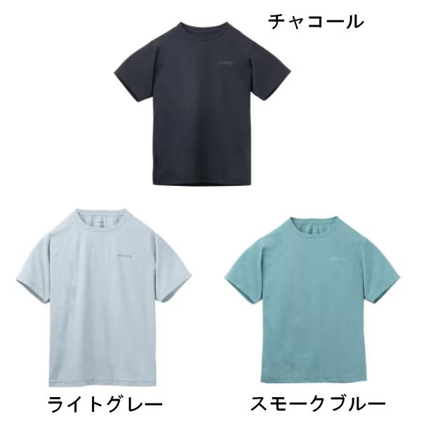 シマノ（SHIMANO） ドライメッシュTシャツ SH-041Z チャコール M