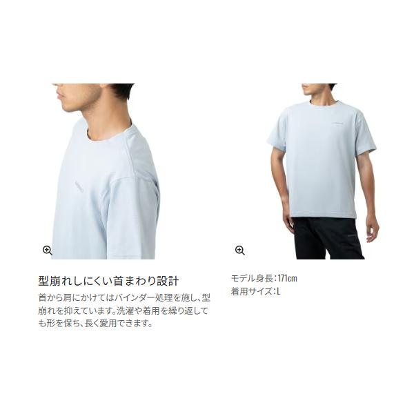 シマノ（SHIMANO） ドライメッシュTシャツ SH-041Z チャコール M