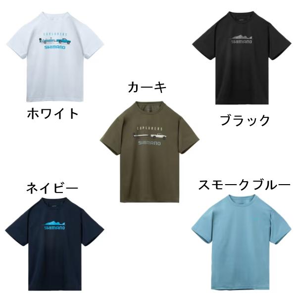 シマノ（SHIMANO） ドライグラフィックTシャツ SH-023Z サンクス
