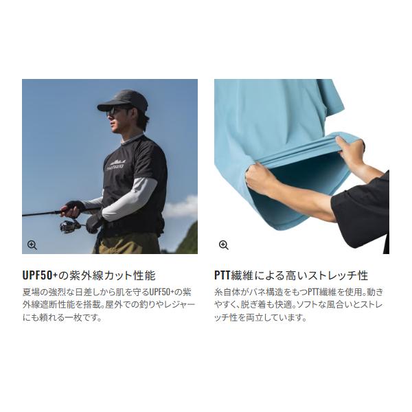 シマノ（SHIMANO） ドライグラフィックTシャツ SH-023Z サンクス
