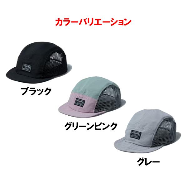 シマノ（SHIMANO） 5パネルメッシュキャップ CA-083Z ブラック M