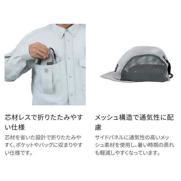 シマノ（SHIMANO） 5パネルメッシュキャップ CA-083Z グレー M ( 2026