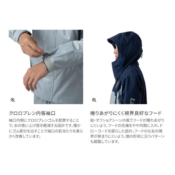 シマノ  オシアイージーケア ジャケット 05  RA-070Z  ネイビーチャコール  L  ( 2026年 4月新製品 )の画像
