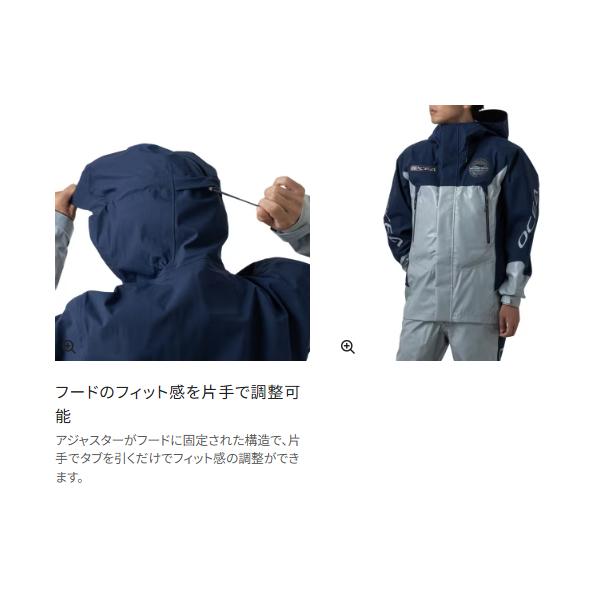 シマノ  オシアイージーケア ジャケット 05  RA-070Z  ネイビーチャコール  L  ( 2026年 4月新製品 )の画像