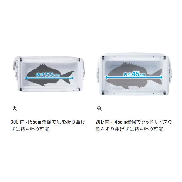 (取寄せ 4月末頃メーカー生産予定)  シマノ  ユニフリーズ BS 30L キャスター  ND-630Z  ピュアホワイト  クーラー ( 2026年 3月新製品 )の画像