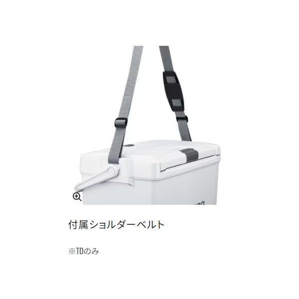 (取寄せ 4月末頃メーカー生産予定)  シマノ  ユニフリーズ BS 30L キャスター  ND-630Z  ピュアホワイト  クーラー ( 2026年 3月新製品 )の画像