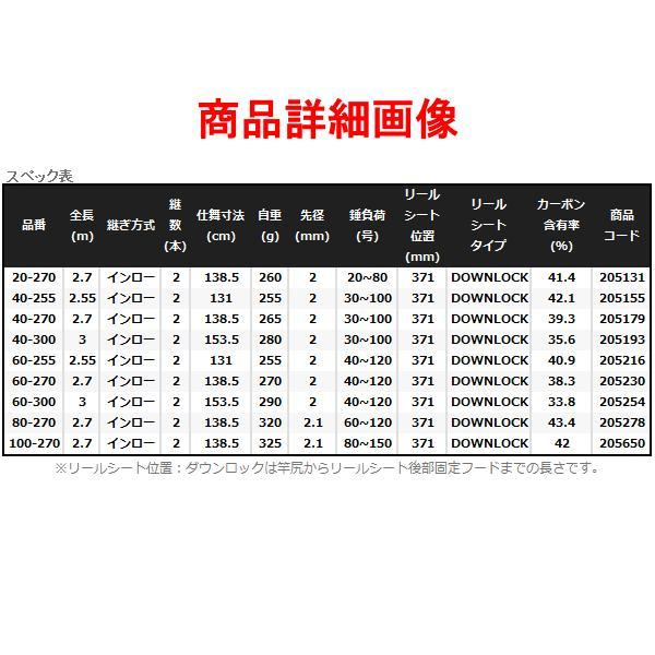 ☆シマノ 22 舳 　40-270 　ロッド 　船竿 　( 2022年 2月新製品 )_4