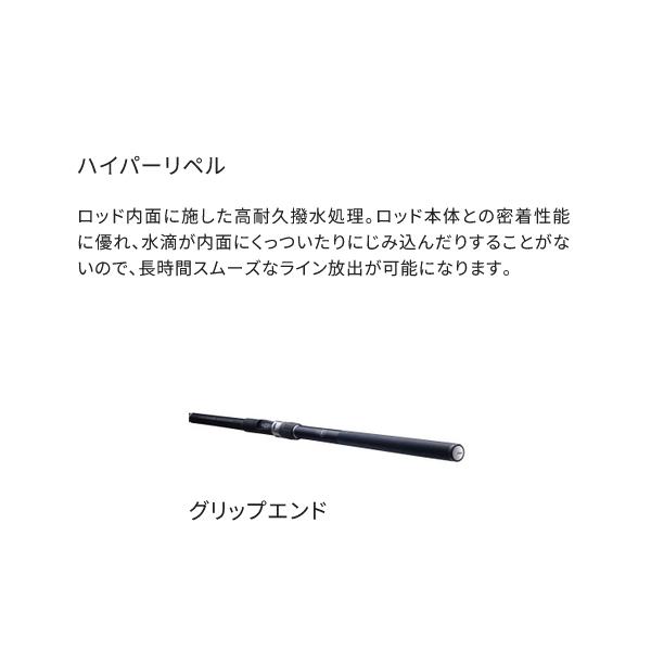 シマノ 21 ブルズアイ 遠投 SI 5-520 ロッド 磯竿 「」 : フーガ 