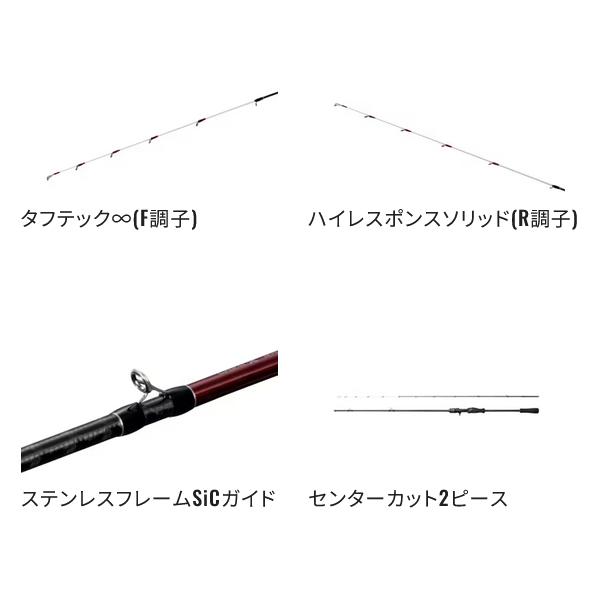 シマノ（SHIMANO） ☆シマノ 24 セフィア SS メタルスッテ F-B66M-S