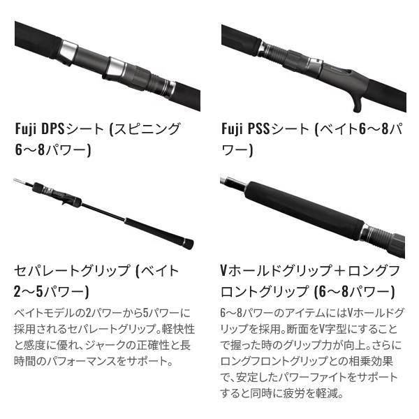 シマノ（SHIMANO） ☆シマノ 25 グラップラー タイプJ S56-7 ロッド 船