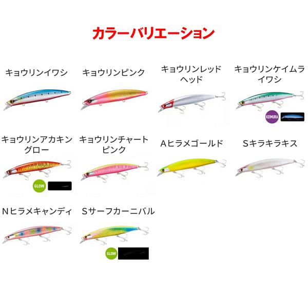 シマノ（SHIMANO） ( 同色4個セット )☆シマノ 熱砂 ヒラメミノーIII