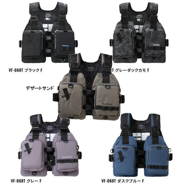 【美品】シマノ　フィッシングベスト VF-068T マズメ　ダイワ　RBB シマノ フローティングベスト VF-068T ゲームベストライト