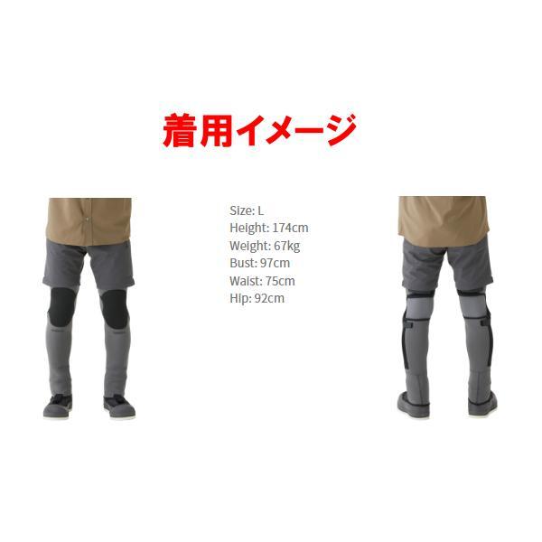 シマノ スタンダードゲーター ソックス無し FI-026W チャコール Lサイズ / shimano 釣具 (SP) シマノ（SHIMANO） スタンダードゲーター (ソックス無し) FI-026W