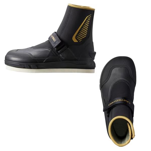 シマノ FT-522W リミテッドプロ ジオロック 羊毛フェルト丸先ワイド 2XL ブラック シマノ（SHIMANO） FT-522W リミテッドプロ ジオロック 羊毛フェルト