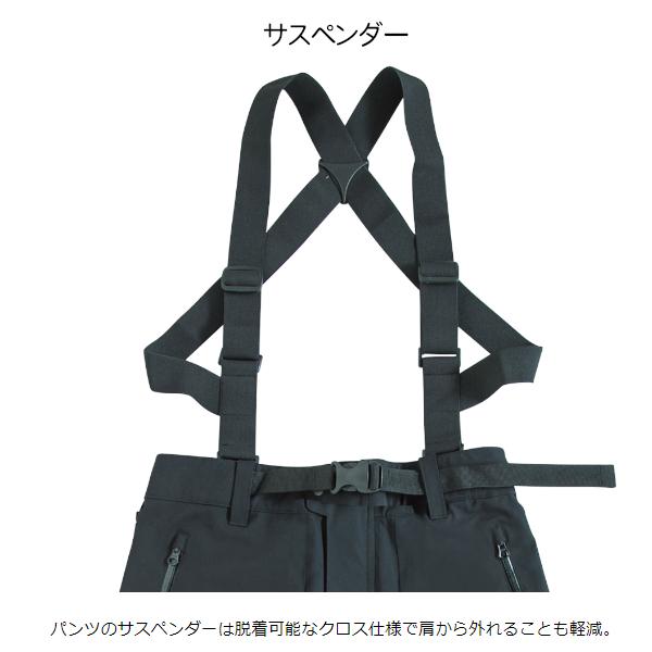 釣武者 テクニカルアーム 3レイヤーレインスーツ レッド L_2