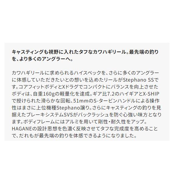 シマノ（SHIMANO） 17 ステファーノ SS 100HG （右） リール ベイト