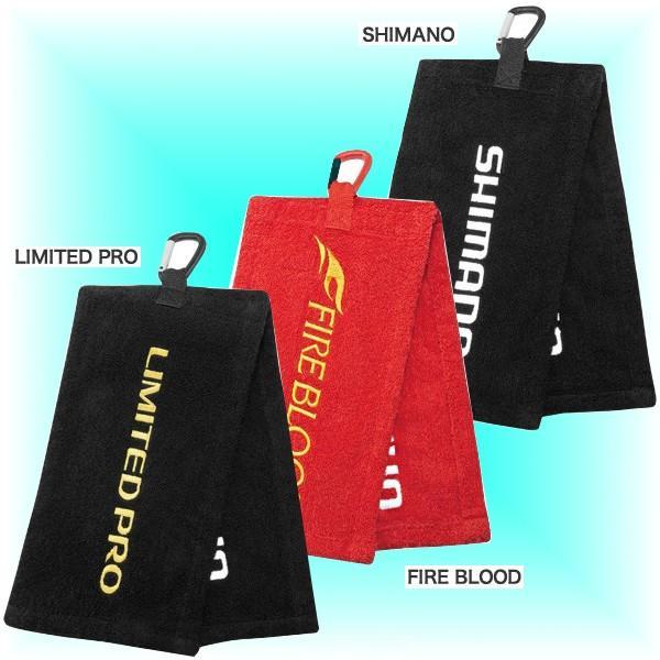 シマノ（SHIMANO） フィッシングタオル AC-060P ファイアブラッド