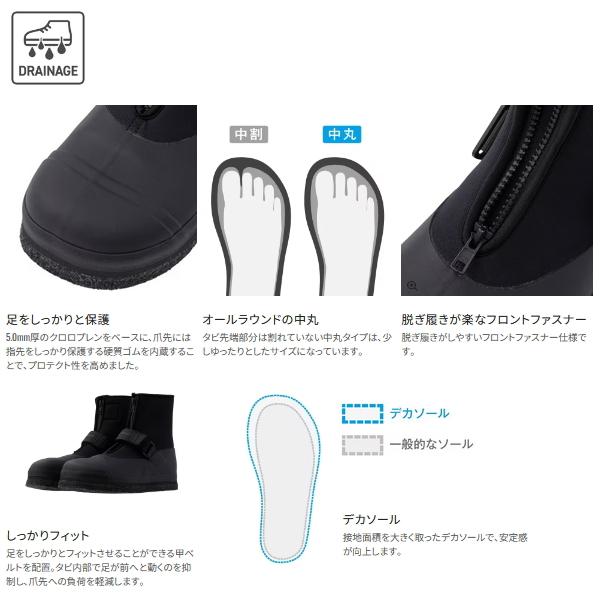 シマノ（SHIMANO） （24年3月新商品） カットフェルトタビ 中丸 FT 