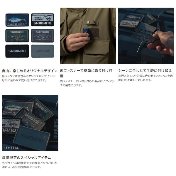 シマノ（SHIMANO） （26年3月新商品） ワッペン AC-060Y タックル