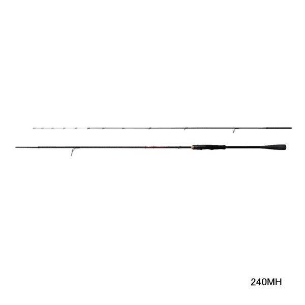 （取寄せ／6月末予定） （22年2月新商品） シマノ 炎月 XR 一つテンヤマダイ 240MH （仕舞寸法 123.1cm） 160 （保証書付） 爆買