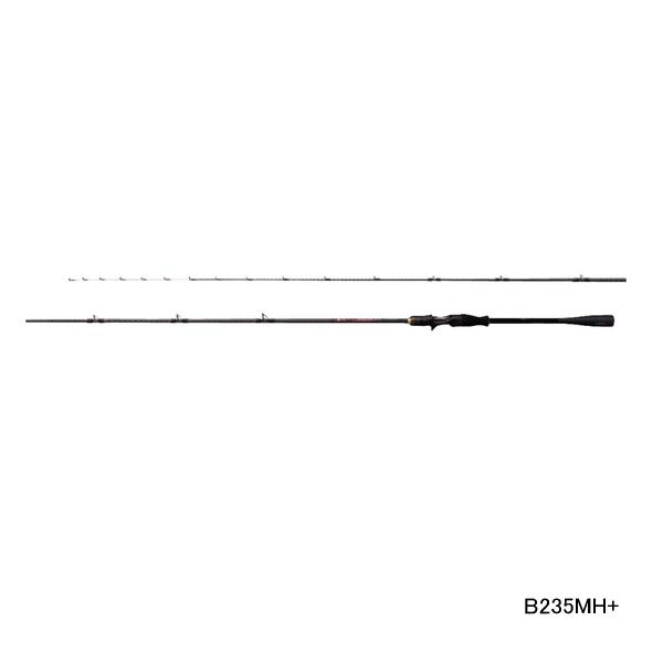 （取寄せ／8月末予定） （22年2月新商品） シマノ 炎月 XR 一つテンヤマダイ B235MH＋ （仕舞寸法 120.6cm） 140 （保証書付） 爆買