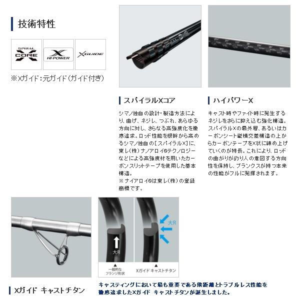 ≪'21年3月新商品！≫ シマノ '21 スピンパワー 385CX(ST) 〔仕舞寸法 143.0cm〕 【保証書付】 【大型商品1/代引不可】｜fugashop2｜02