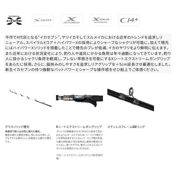 シマノ（SHIMANO） （23年10月新商品） 23 イカセブン MH170 （仕舞