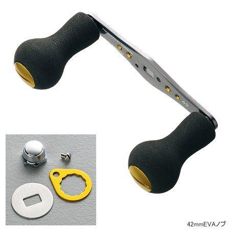シマノ（SHIMANO） 夢屋 ダブルハンドル 42mm EVA ノブ （小型商品