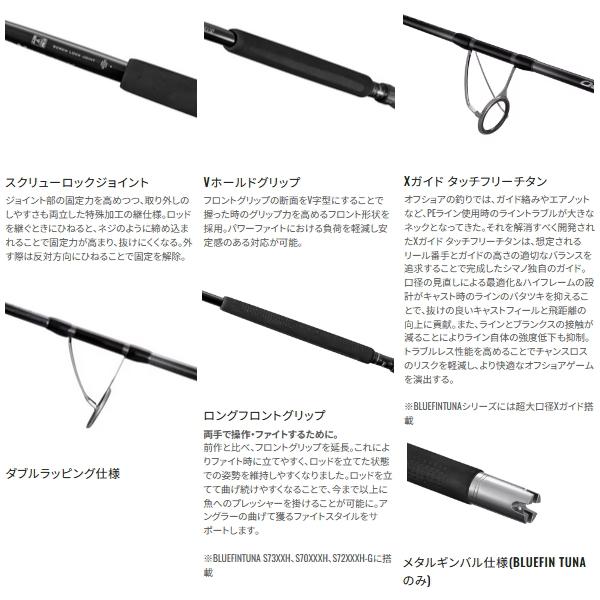 シマノ（SHIMANO） （26年5月新商品） 26 オシアプラッガー BG ブルー