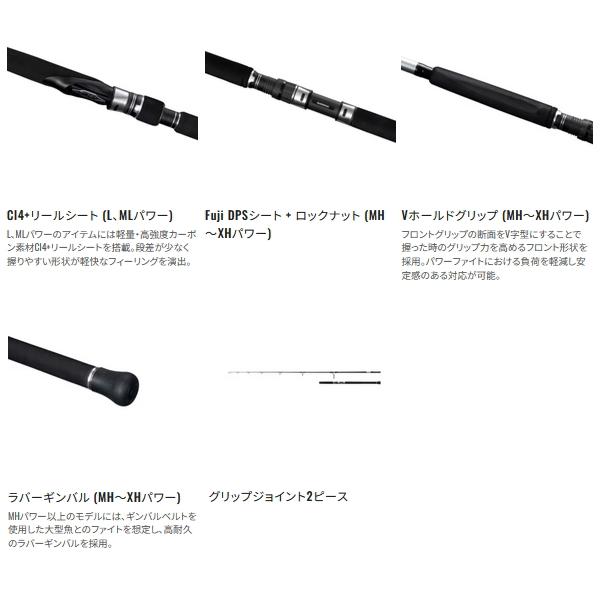 シマノ（SHIMANO） （25年1月新商品） 25 グラップラー タイプ C S82H 