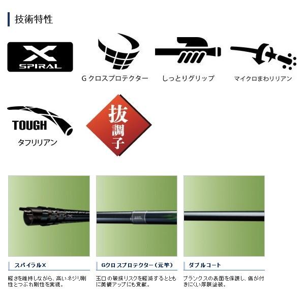 シマノ（SHIMANO） （19年12月新商品） 源流峰 NR 硬硬調53 （仕舞寸法