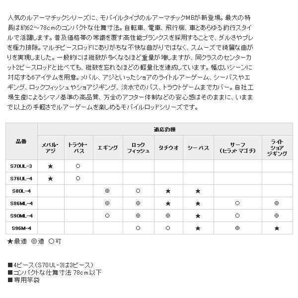 【最終値下】SHIMANO ルアーマチック S86ML アブガルシア　ロッド 最終値下】SHIMANO ルアーマチック S86ML アブガルシアロッド